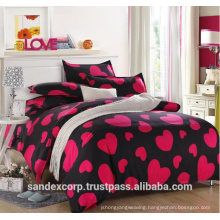 Colorful floral bedding